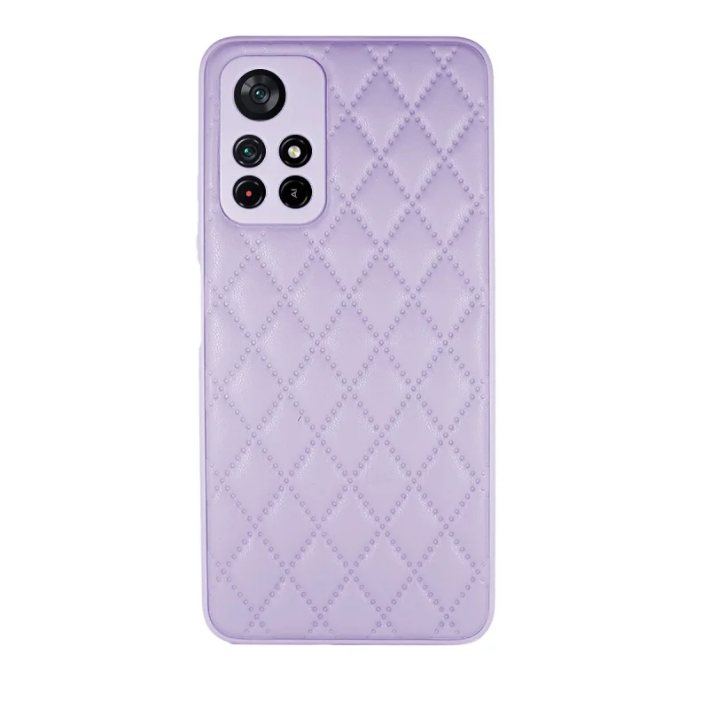 Capa Apokin Chamel para Xiaomi Poco M4 Pro 5G Traseira Fumada e Efeito Pele Rosa - Imagem 2