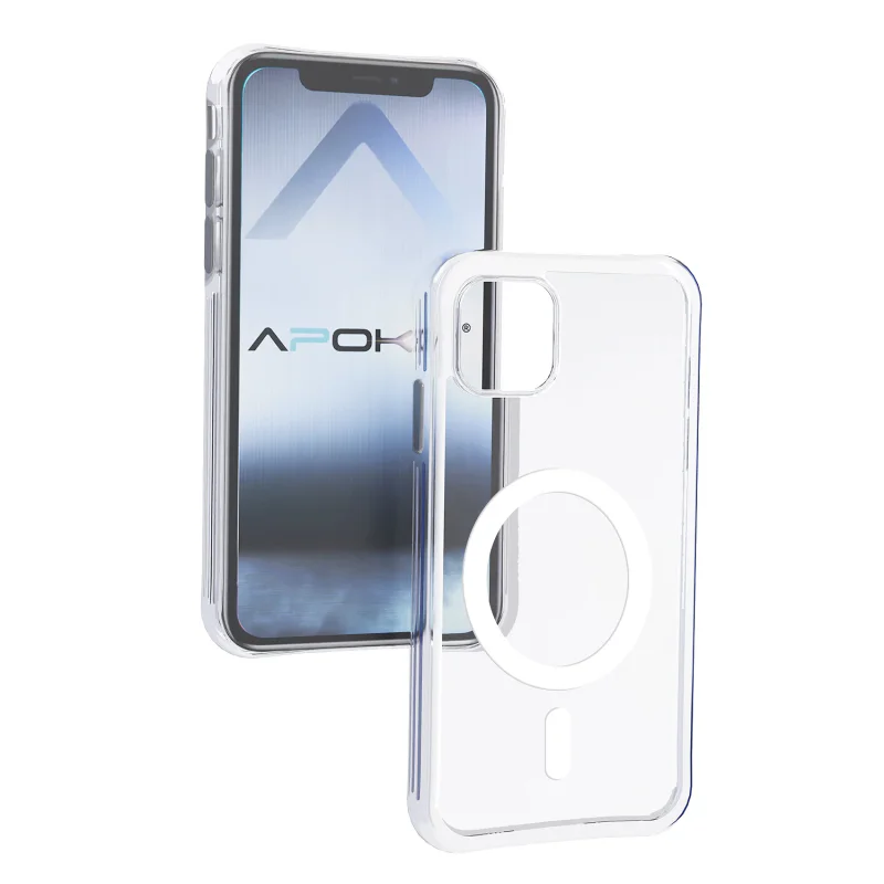 Capa Apokin Transparente Reforçada 3,3 mm com MagSafe para iPhone 11 Pro Transparente - Imagem 2