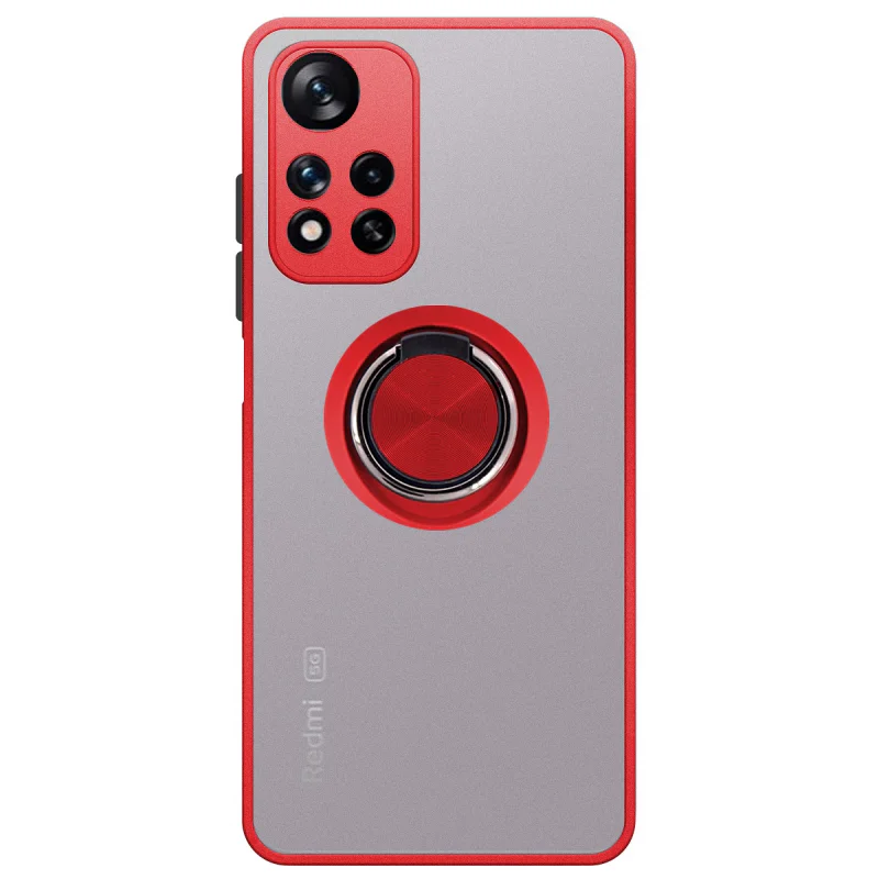 Capa em Gel Apokin para Xiaomi Redmi Note 11 Pro com Suporte e Íman Fumada Variedade de cores - Imagem 3