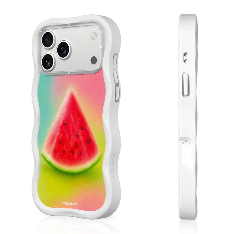 Capa Apokin para iPhone 17 Pro e 18 Pro Youngkit MagSafe Melancia - Imagem 2