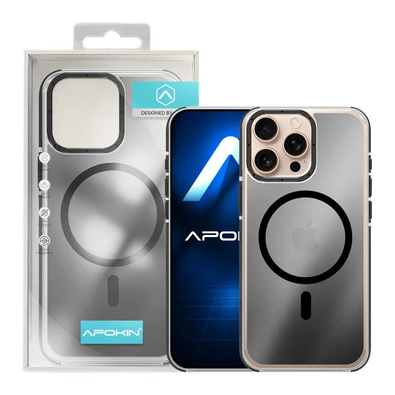 Capa Apokin para iPhone 13 Pro Max Camaleão com MagSafe Prata - Imagem 2
