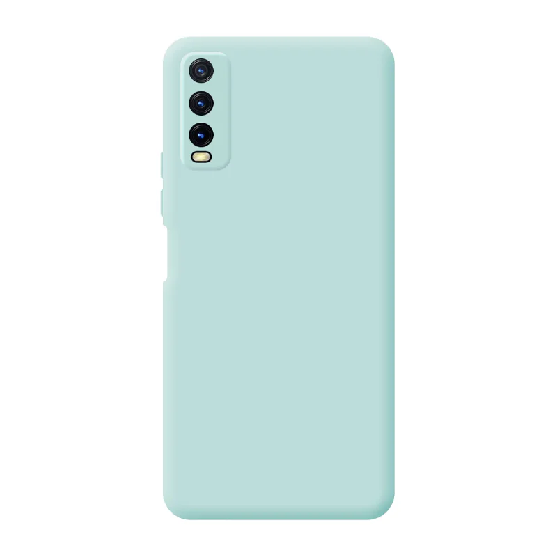Capa Apokin para Vivo Y20s Silicone Macio com Câmara 3D Vermelho - Imagem 3