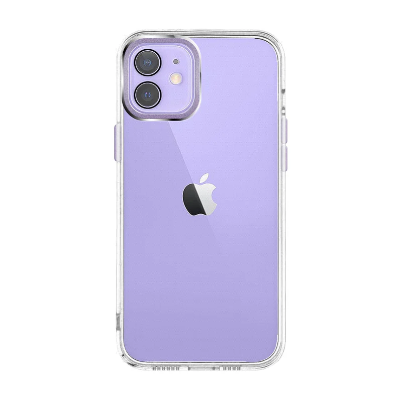 Capa Apokin para iPhone 12 Antichoques Premium V2 Alumínio Lilás - Imagem 3