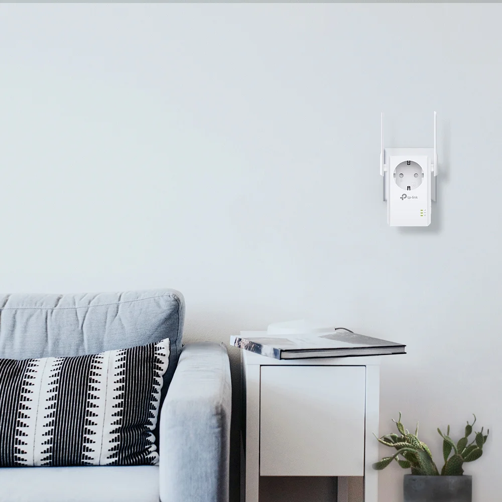 Repetidor Wi-Fi TP-Link TL-WA860RE N300 300Mbps com Tomada de Passagem e 2 Antenas - Imagem 8