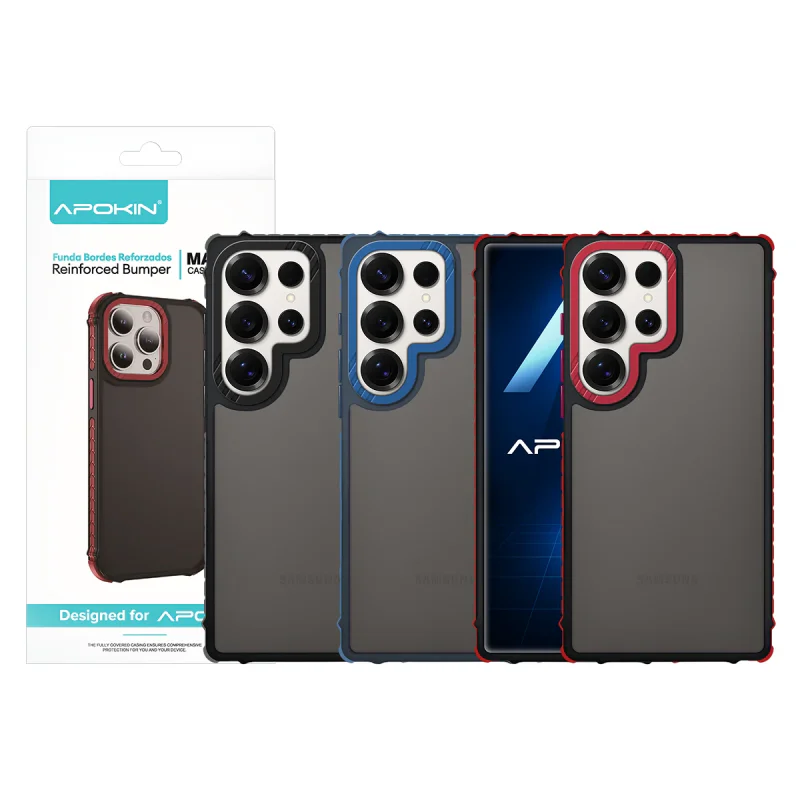 Capa Fumada Apokin Rock para Samsung Galaxy S25 Ultra Variedade de cores - Imagem 1