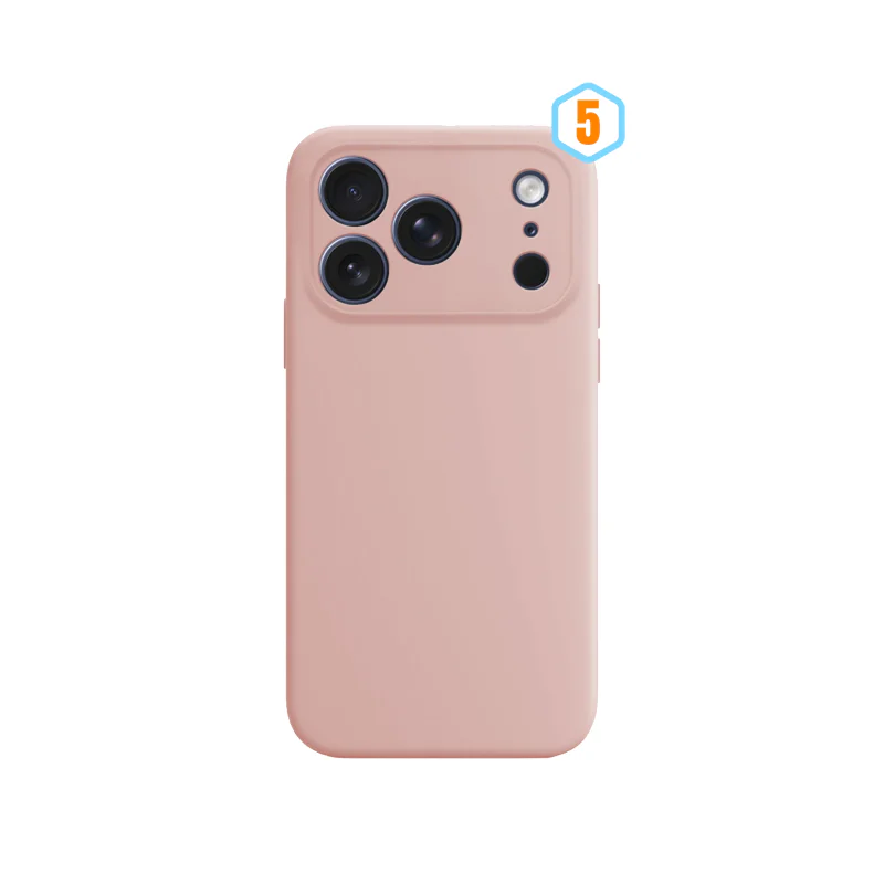 Capa de Silicone Apokin com Proteção de Câmara para iPhone 17 Pro Max Azul - Imagem 6