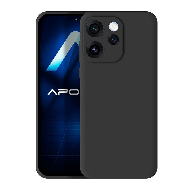Capa Apokin para Oppo Reno 15 Pro Silicone Suave Vermelho - Imagem 2