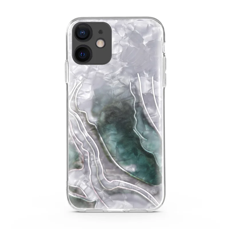 Capa Apokin em Gel com Relevo Dupla Camada para iPhone 12 Lilás - Imagem 2