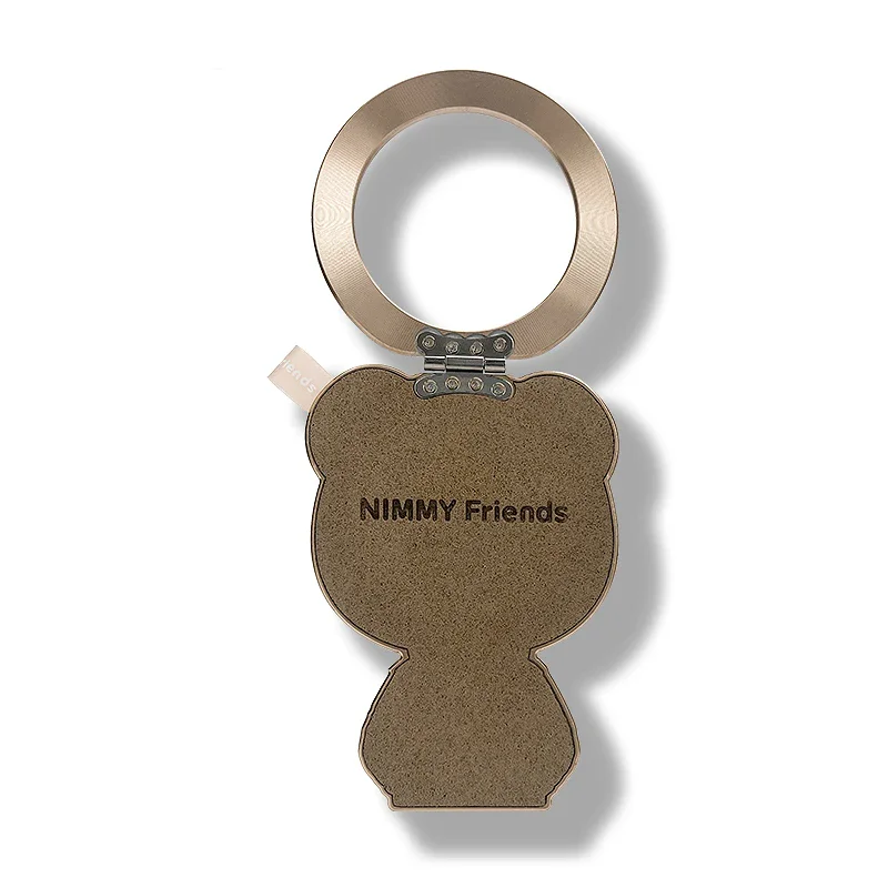 Suporte Magnético Apokin Cool & Bonito 2.0 Brown Bear Bordado Castanho - Imagem 3
