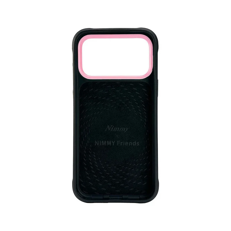 Capa Nimmy Bordada Apokin para iPhone 16 Pro Max com MagSafe Gato Preto - Imagem 6