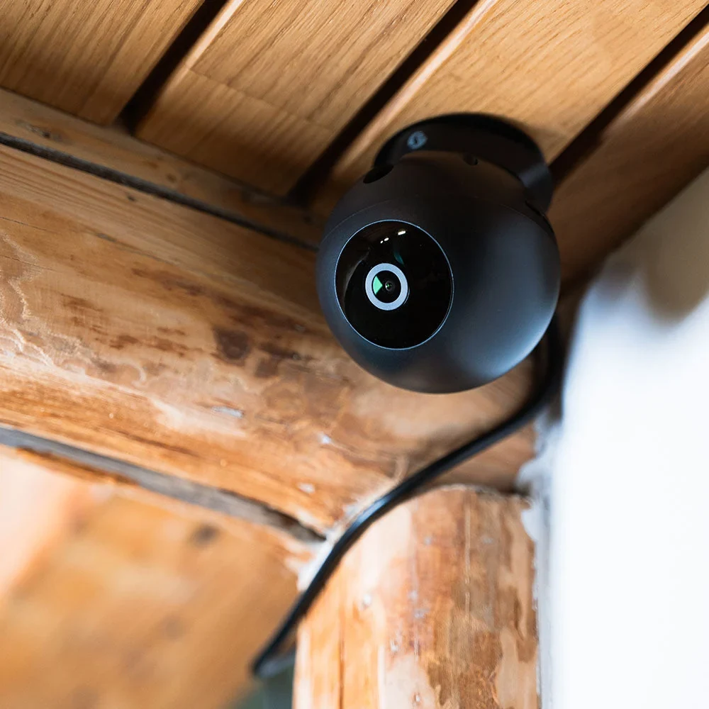 Câmara de Vigilância Wi-Fi Shelly Camera Full HD 1080p com Visão Noturna, Áudio Bidirecional e Deteção de Movimento Preto - Imagem 7