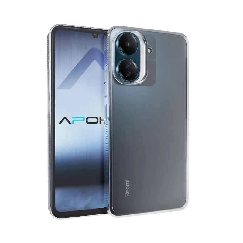 Capa Transparente Antichoque Apokin ABR Premium para Xiaomi Redmi 13C