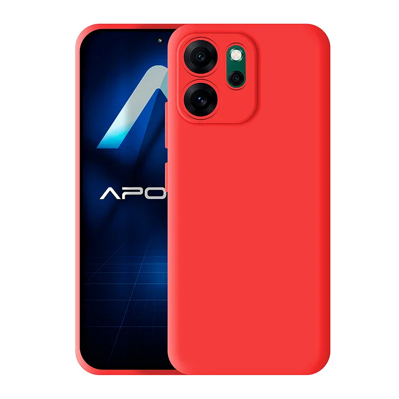 Capa Apokin para Oppo Reno 14F em Silicone Suave Rosa - Imagem 4