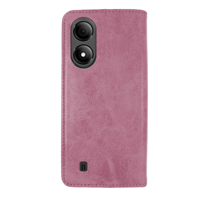 Capa Livro Apokin para ZTE Blade A33S com Porta-Cartões em Pele Sintética Preto - Imagem 4