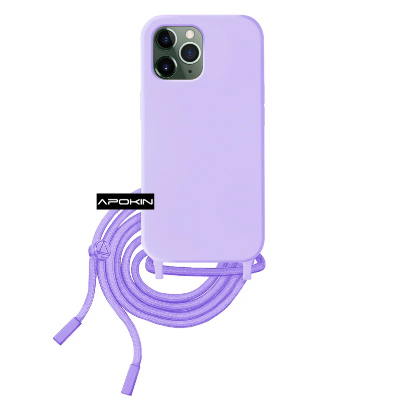 Capa Apokin para iPhone 11 Pro Macia com Cordão Vermelho - Imagem 4
