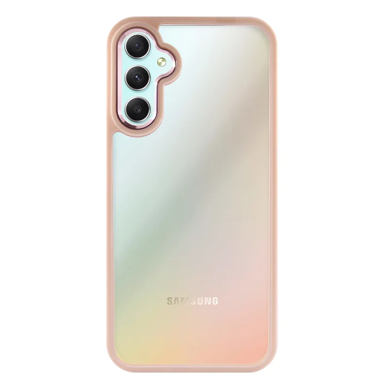 Capa de Silicone Apokin para Samsung Galaxy A34 Antichoque com Borda de Câmara em Alumínio Verde - Imagem 4