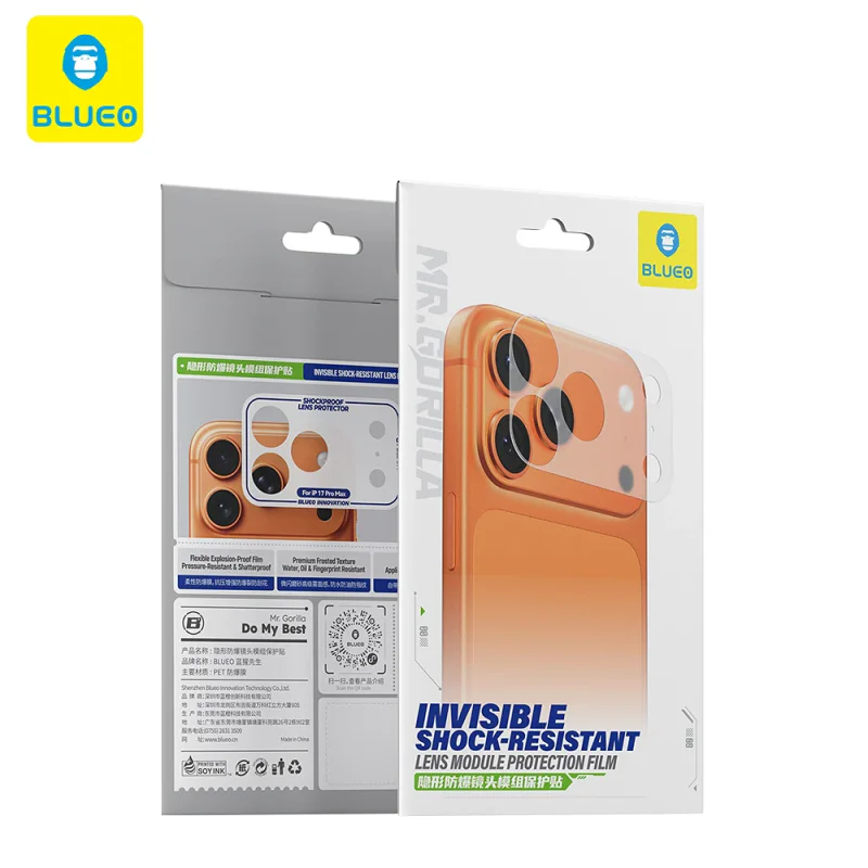 Película Protetora Antichoque Invisível Apokin para iPhone 17 Pro Max Transparente - Imagem 4