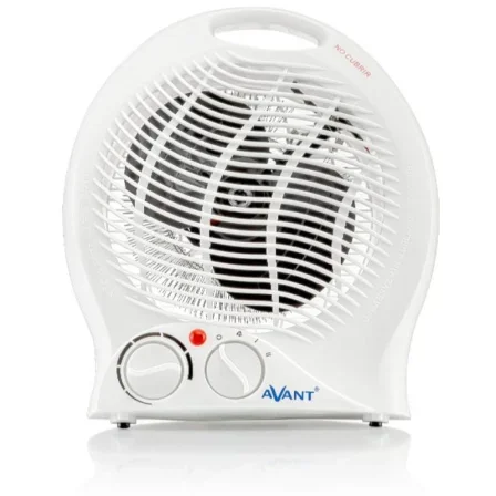 Termoventilador Avant AV7011 2000W com Termóstato Regulável e 2 Níveis de Potência Branco - Imagem 1