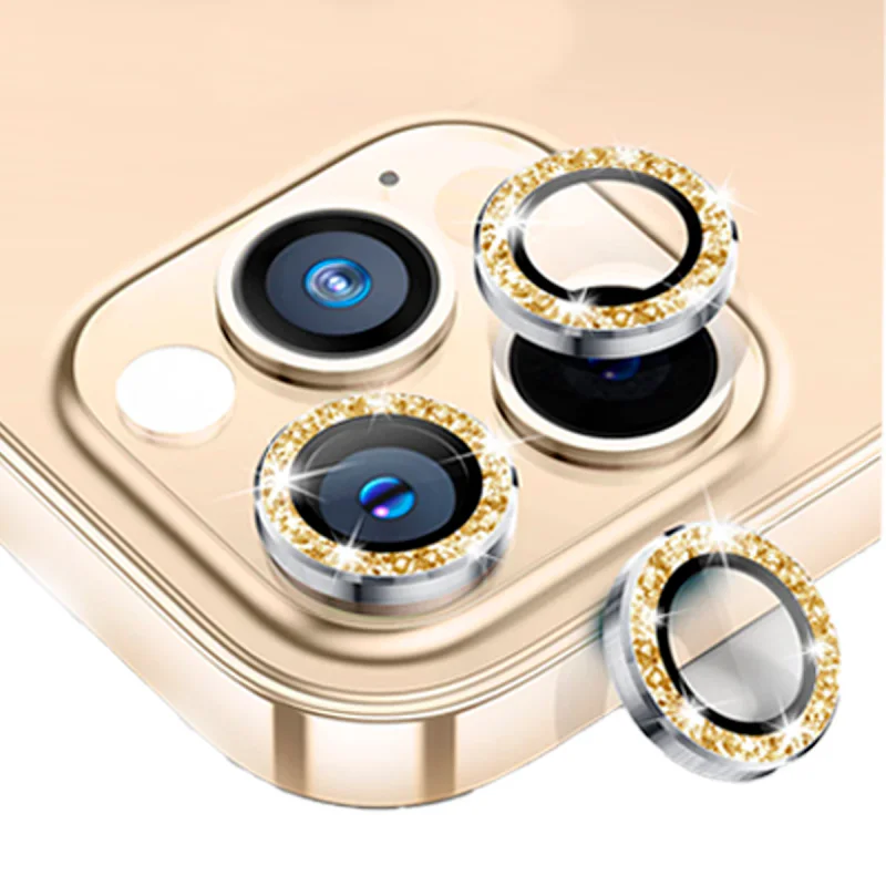 Protetor de Câmara Apokin iPhone 11 e 12 mini em Alumínio Ouro Rosa - Imagem 4