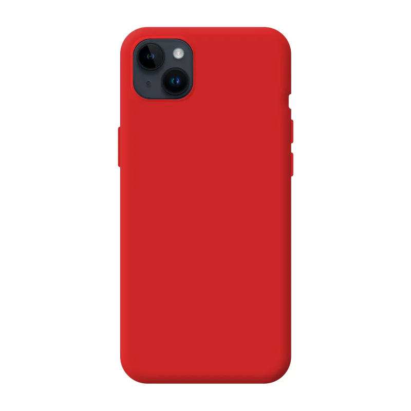Capa de Silicone Macio Apokin para iPhone 15 Pro Azul turquesa - Imagem 6