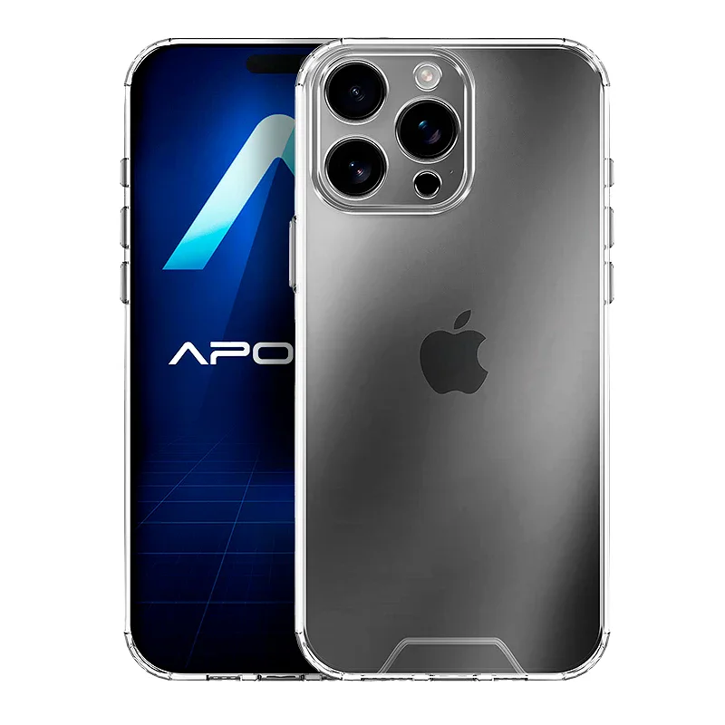 Capa Apokin para iPhone 16 Pro Acrílico Rígido Space Case Transparente