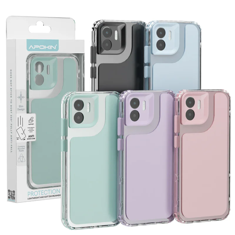 Capa Apokin Bumper Urbano para Xiaomi Redmi A1 e Redmi A2 Cor: Rosa