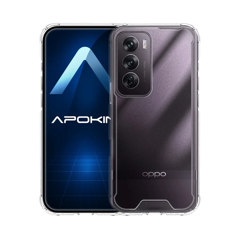 Capa Apokin Antichoque para Oppo Reno 12 Pro 5G Transparente - Imagem 1