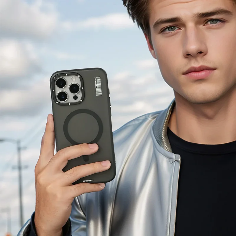 Capa Apokin Youngkit Sand Matte para iPhone 17 Pro e iPhone 18 Pro Max Areia Mate - Imagem 6