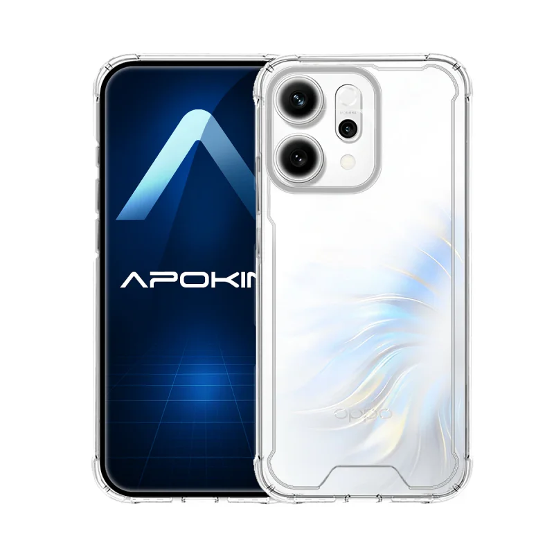 Capa Antichoque Apokin Premium para Oppo Reno 14F Transparente