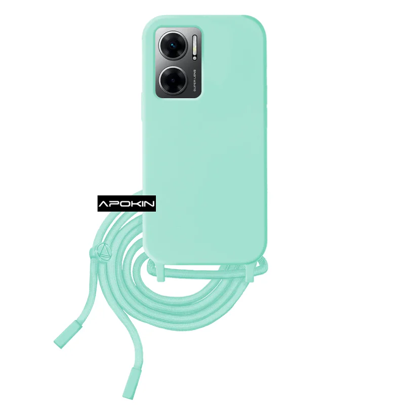 Capa Apokin para Xiaomi Redmi 10 5G com Cordão Vermelho - Imagem 2