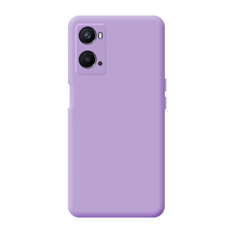 Capa de Silicone Macio Apokin com Proteção de Câmara 3D para Oppo A96 Lilás - Imagem 6