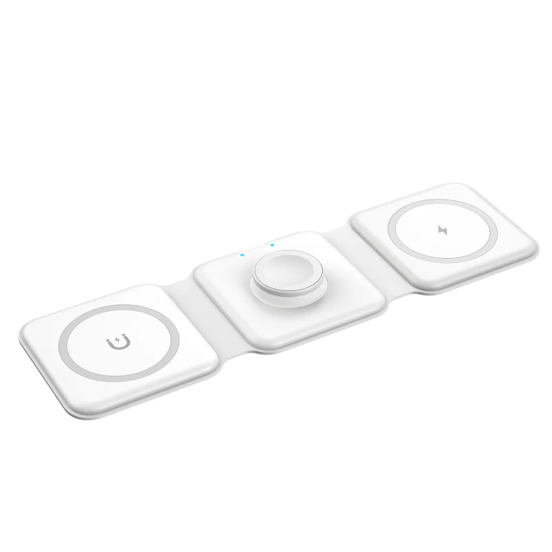 Carregador Sem Fios WiWU M6 Dobrável Branco