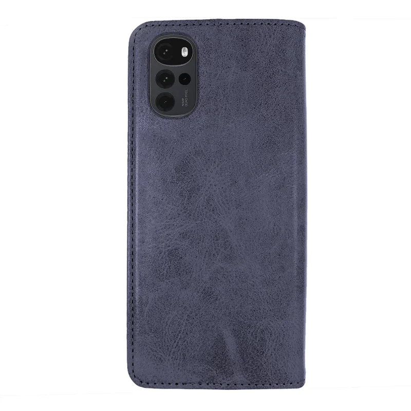 Capa Flip Apokin para Moto G22 em Polipele com Porta-cartões Preto - Imagem 3
