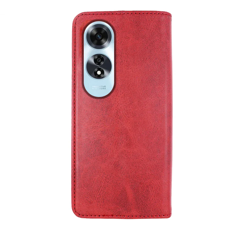 Capa Apokin para Oppo A60 com Porta-cartões Pele Sintética Preto - Imagem 5