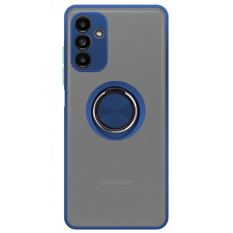 Capa de Gel Apokin para Samsung Galaxy A13 5G Magnética com Suporte Fumada Azul - Imagem 2