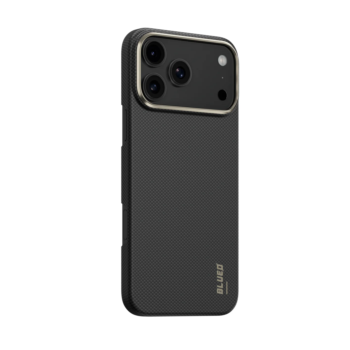 Capa Blueo Magnética de Fibra de Aramida para iPhone 16 Pro Max Preto - Imagem 2