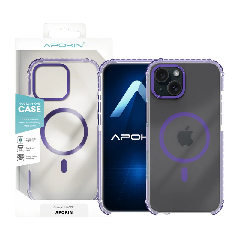 Capa Apokin Rock com MagSafe para iPhone 11 Preto - Imagem 4