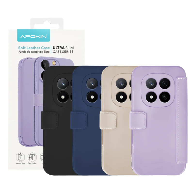 Capa Apokin para Xiaomi Redmi Note 14 Pro 4G em Silicone Macio Variedade de cores