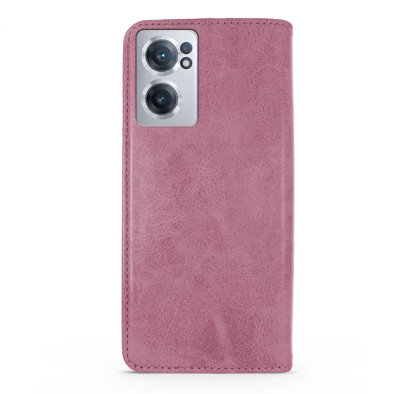 Capa Apokin com Porta-Cartões para OnePlus Nord CE em Pele Sintética Azul - Imagem 6