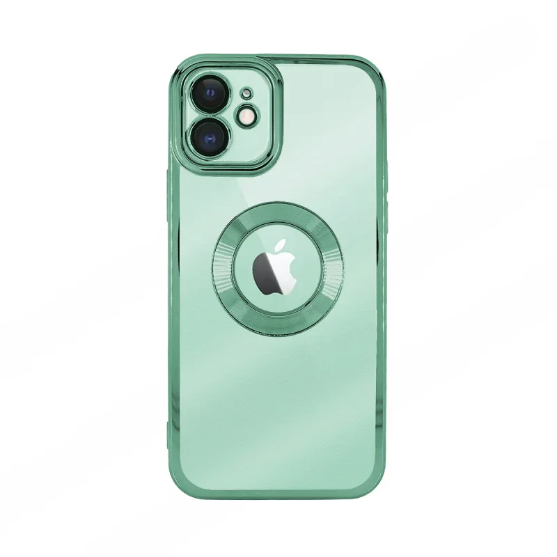 Capa Apokin para Apple iPhone 11 Pro Silicone Transparente Borda Cromada Preto - Imagem 6