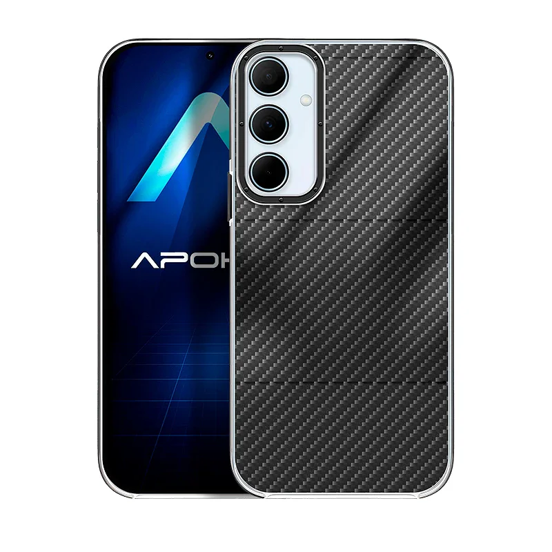 Capa Apokin Samsung Galaxy A35 Efeito Carbono - Imagem 1