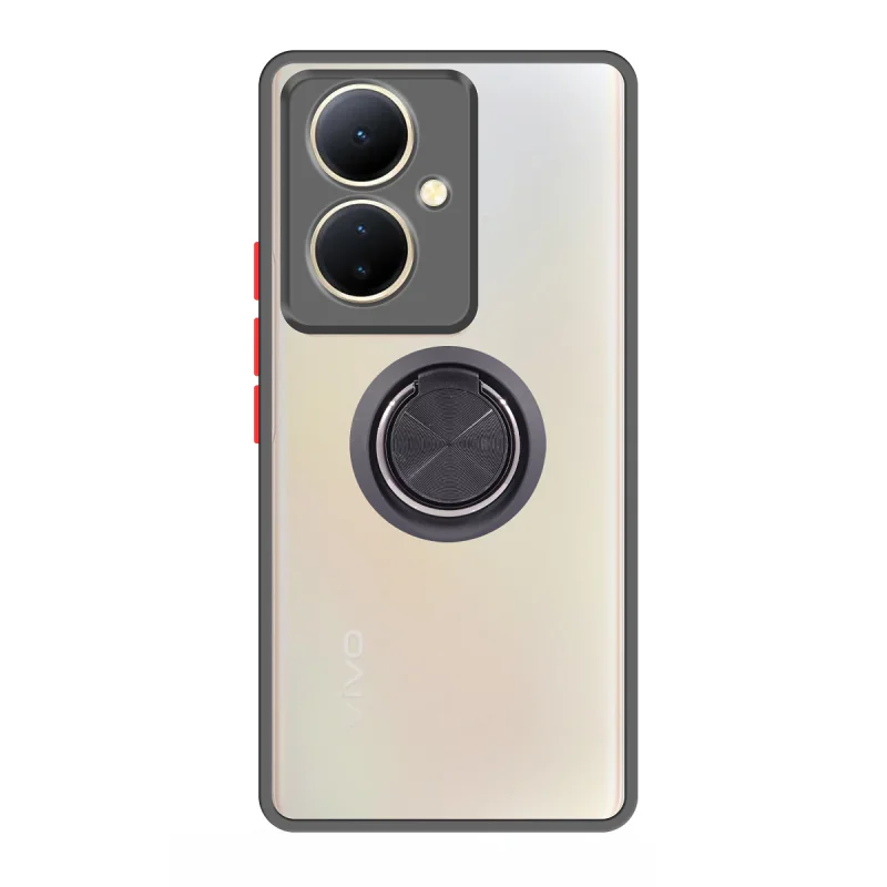 Capa Vivo V29 Lite Magnética com Suporte de Anel Azul - Imagem 4