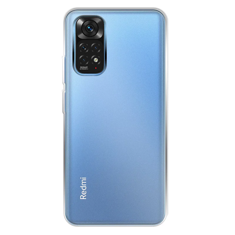 Capa de Silicone Apokin para Xiaomi Redmi Note 11 4G 2 mm Transparente