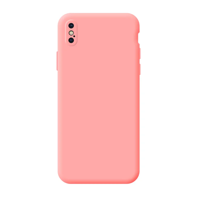Capa de Silicone Apokin com Proteção de Câmara 3D para iPhone X / XS Lilás - Imagem 6