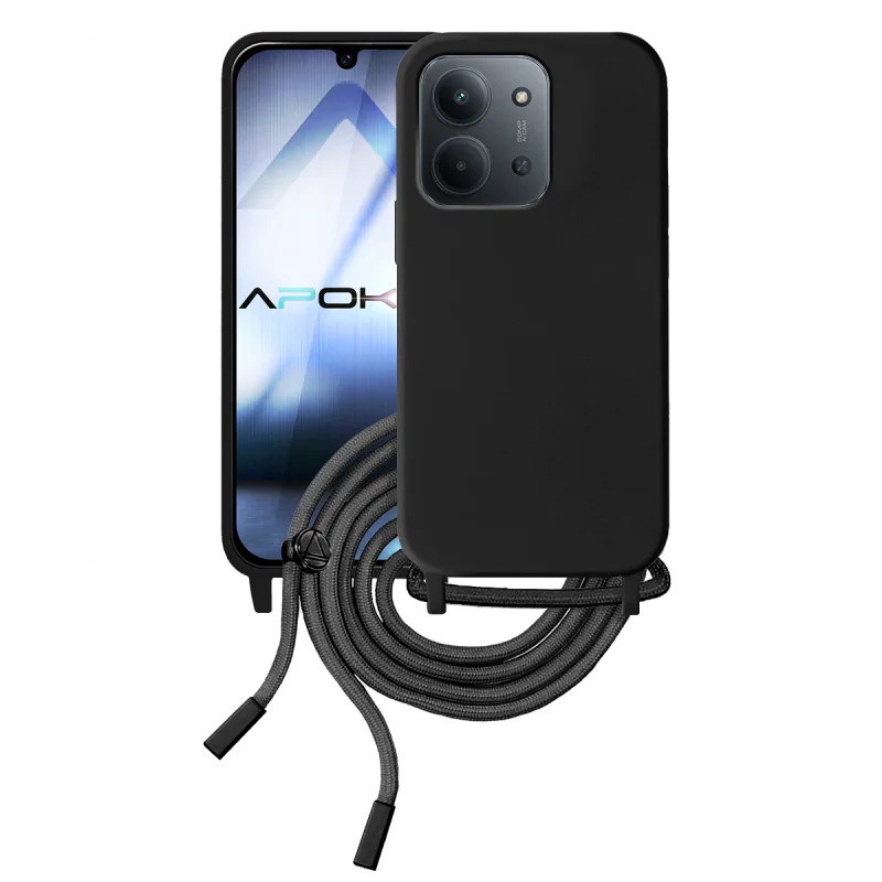 Capa Apokin com Cordão para Xiaomi Redmi 15C Variedade de cores - Imagem 6