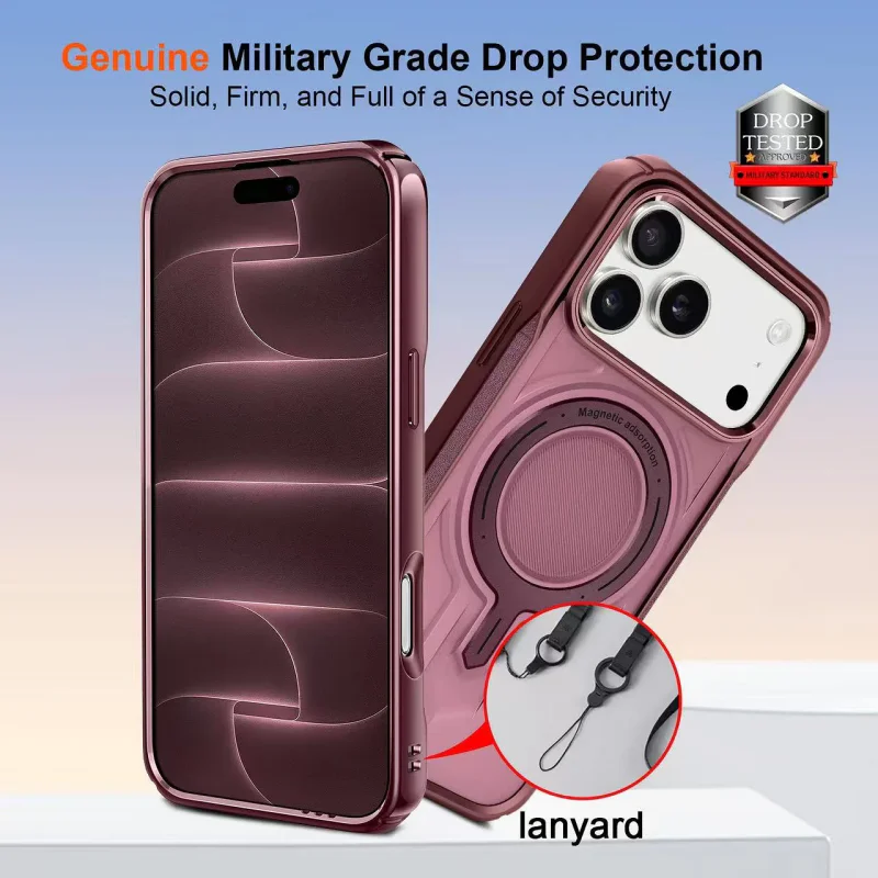 Capa Apokin Mech Armor para iPhone 17 Pro Max / 18 Pro Max Branco - Imagem 4