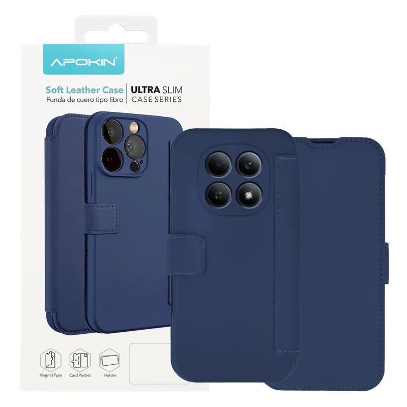 Capa Apokin para Xiaomi Redmi Note 15 4G / 5G Silicone Macio Azul - Imagem 4