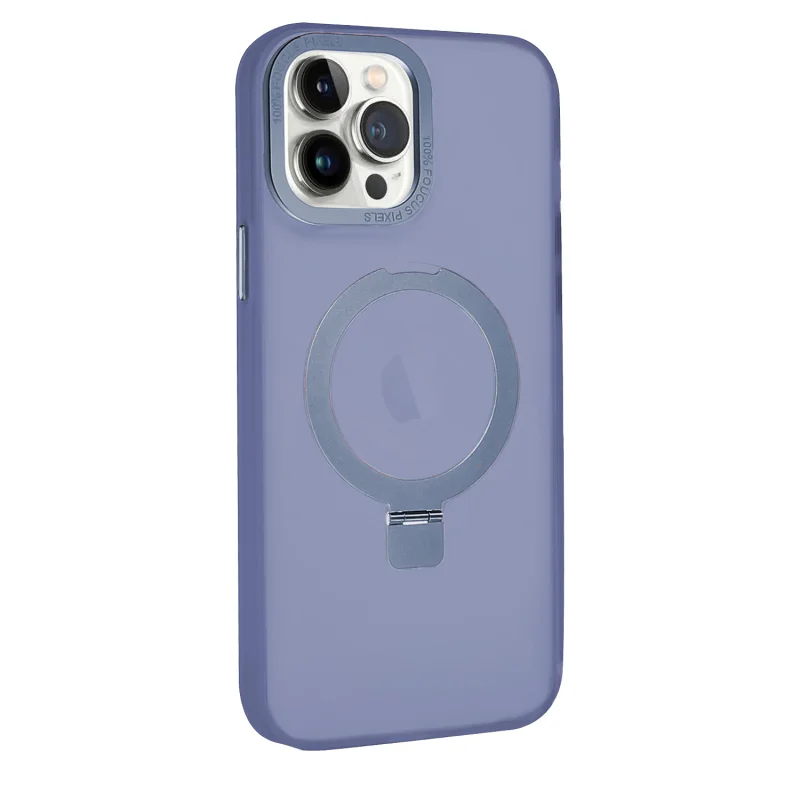 Capa Apokin Focus para Apple iPhone 14 Pro Efeito Fumado com Suporte de Apoio Branco - Imagem 6