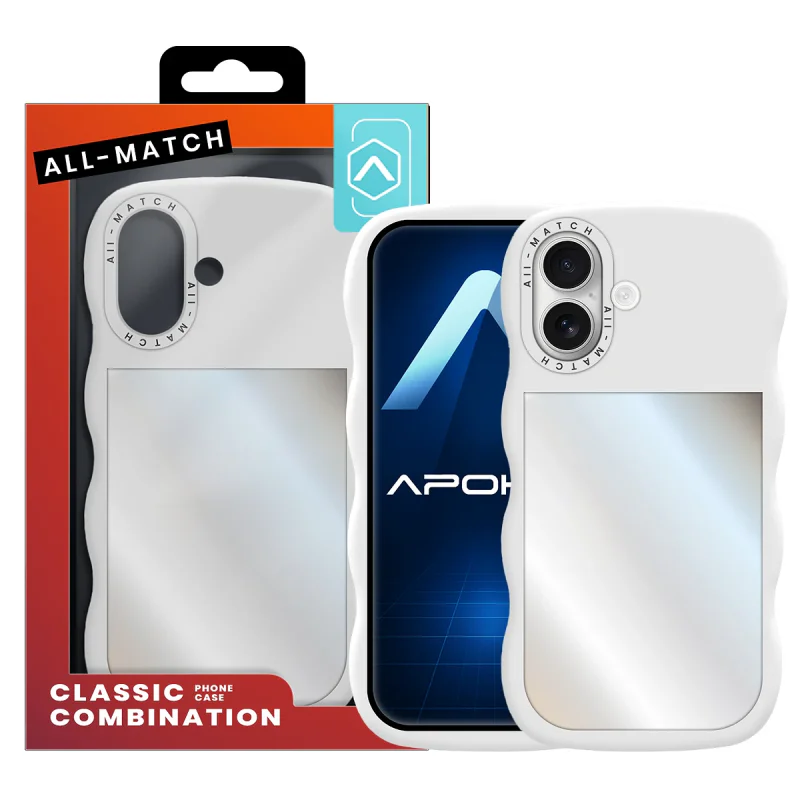 Capa Apokin Allmatch para iPhone 17 com Espelho Preto - Imagem 3