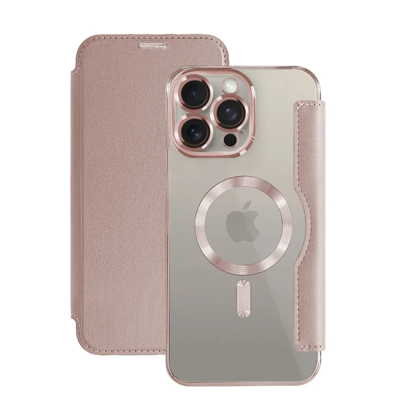 Capa Apokin para iPhone 15 Pro Max Mocome Cromada com MagSafe Preto - Imagem 5